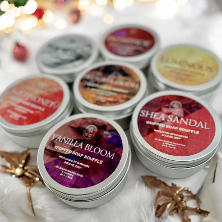 Weihnachtsgeschenk - aufgeschlagene Seifen - Fragrantly