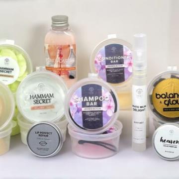 Beauty box contents from Fragrantly