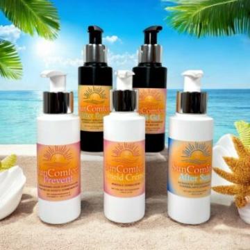 Natuurlijke zonneverzorgings producten van Fragrantly
