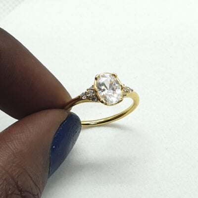 Luxe geurkaars met 18K goud plating ring - Image 7