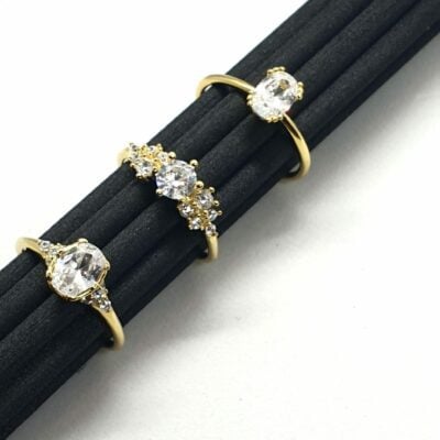 Luxe geurkaars met 18K goud plating ring - Image 5