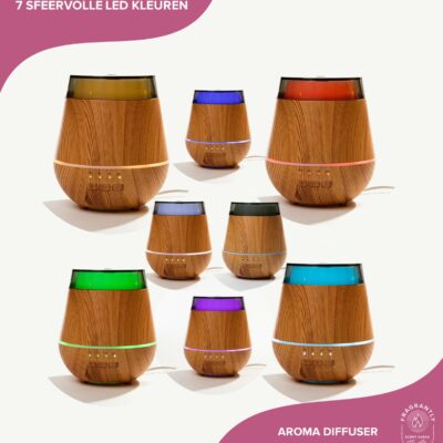 Duftender Aroma Diffusor LED Farben