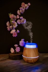 Duftender Aroma Diffusor lila