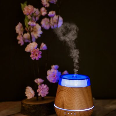 Duftender Aroma Diffusor lila