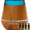 Fragrantly aroma diffuser with 4 x essential oils