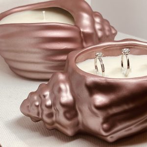 Detail foto Fragrantly schelp geurkaars