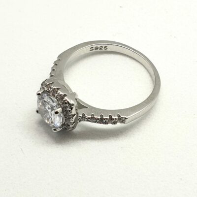 Detail 925 stamp Fragrantly Diamond Collection rings