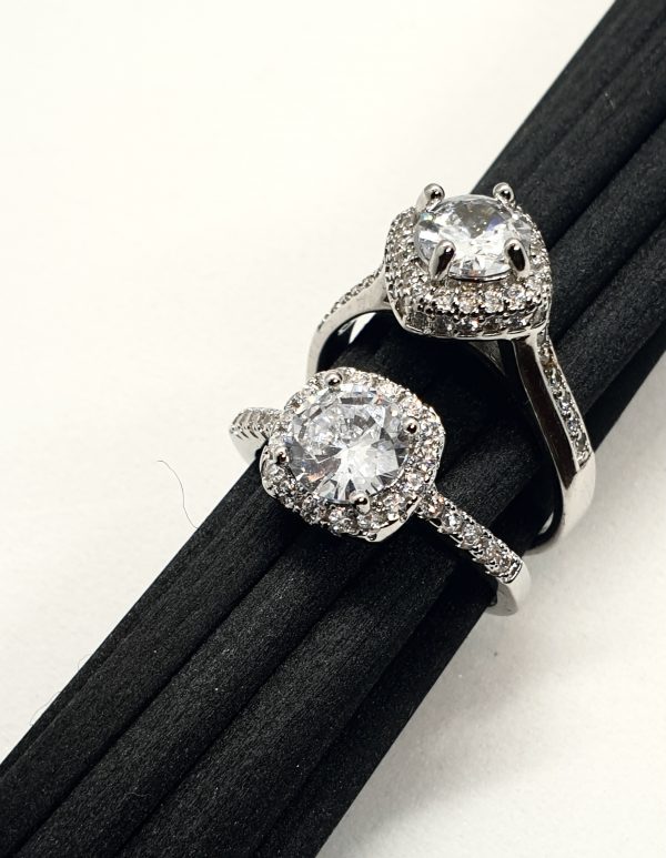 Zijaanzicht Fragrantly ringen - zilver