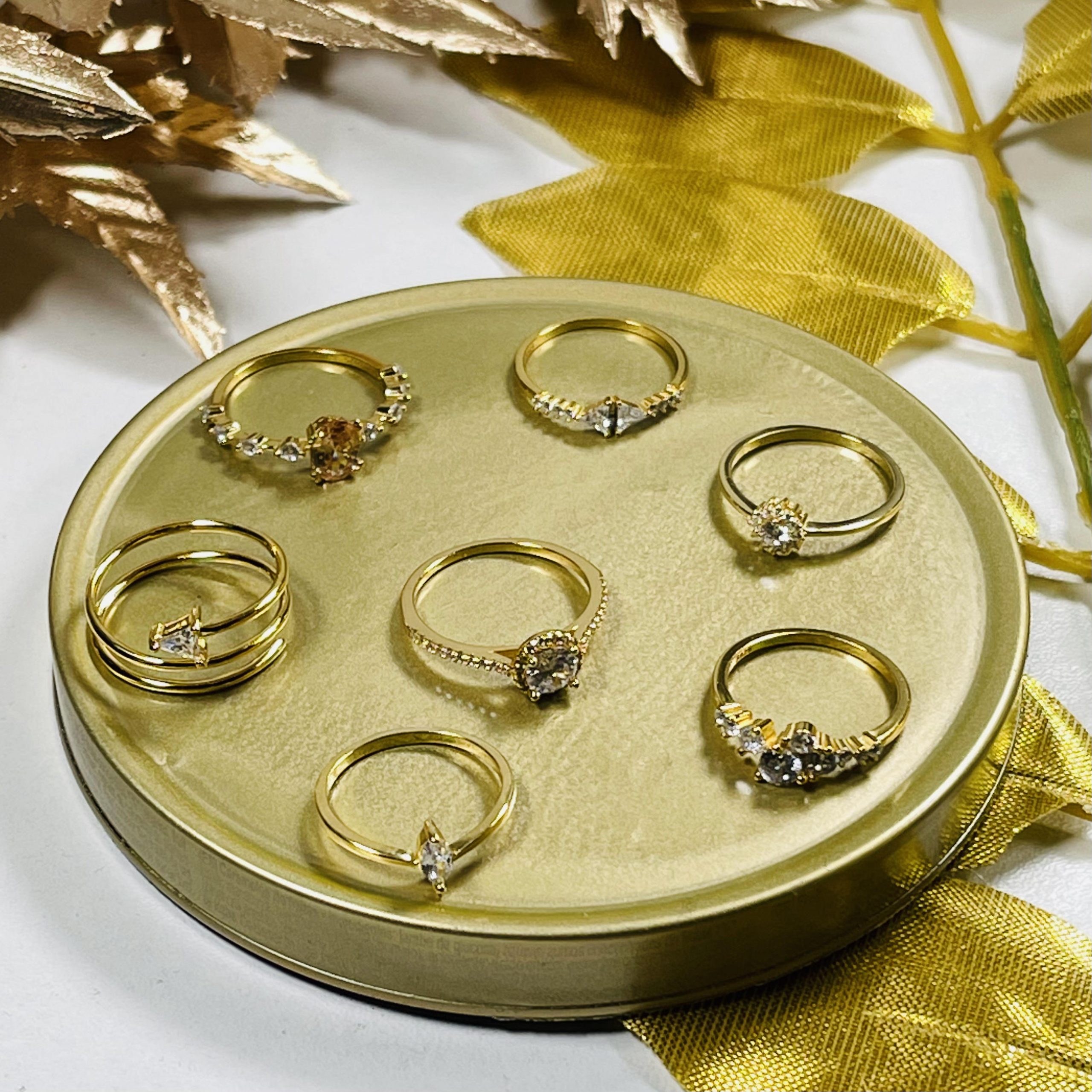 Fragrantly BeautyBox Gold ringen