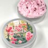 Fragrantly Rose Garden whipped soap souffle in tin can top view