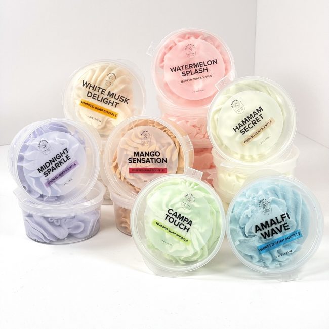 Fragrantly Whipped Soap Soufflé probeerset 2 - alle geuren