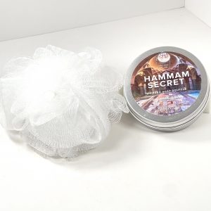 Hammam Secret Whipped Soap met puff spons