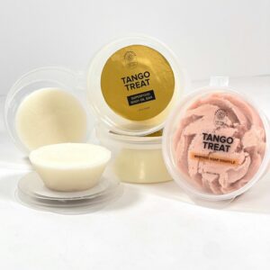 Fragrantly Tango Treat lotion bar en whipped soap souffle probeer formaat