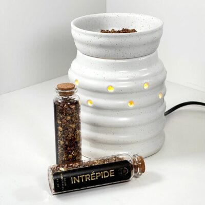 Fragrantly Scented Minerals with Electric aroma burner