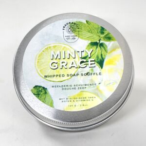 Minty Grace whipped soap