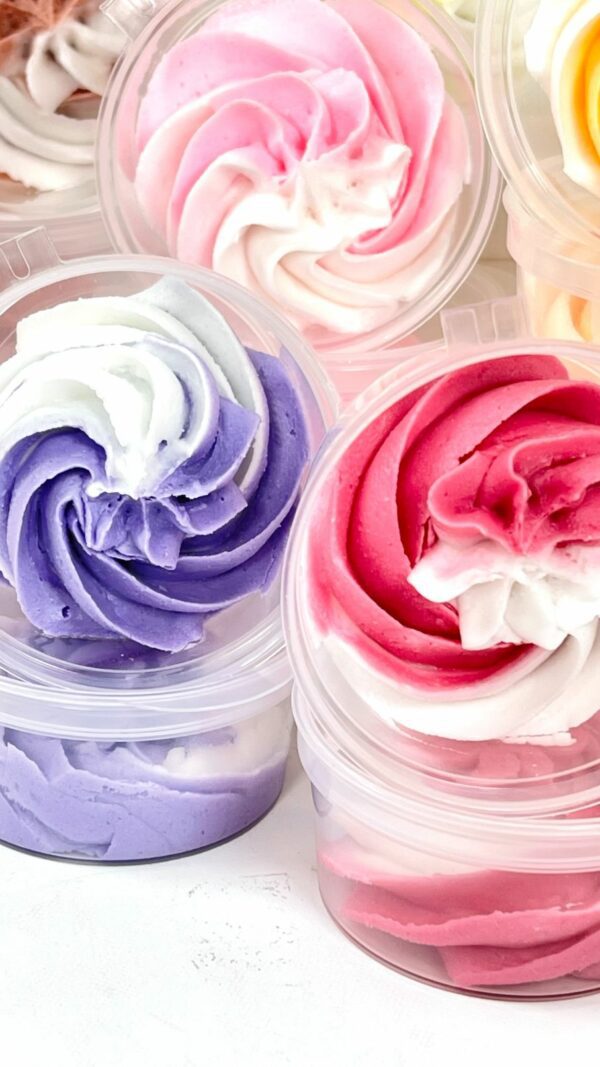 Close-up Fragrantly Whipped Soap souffles valentijn editie