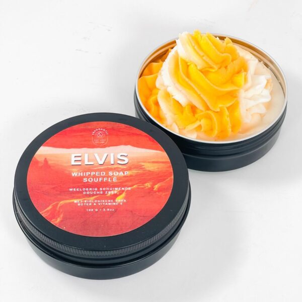 ELVIS - valentijn whipped soap souffle in blik - Fragrantly