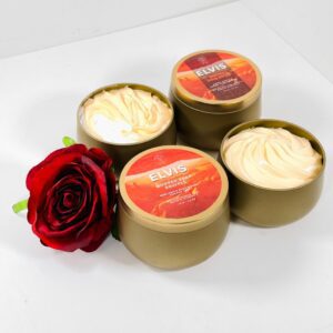 Valentijn set - whipped soap en whipped body butter Fragrantly - roos