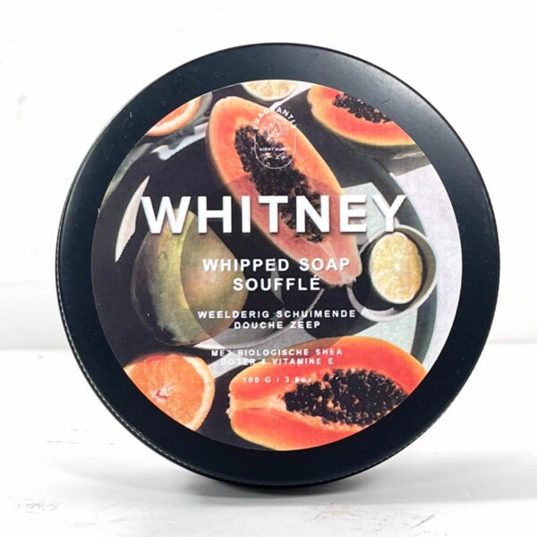 WHITNEY - valentijn whipped soap souffle in blik - Fragrantly in verpakking