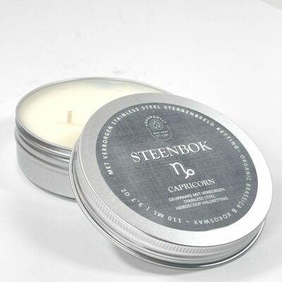 Capricorn scented candle - Fragrantly