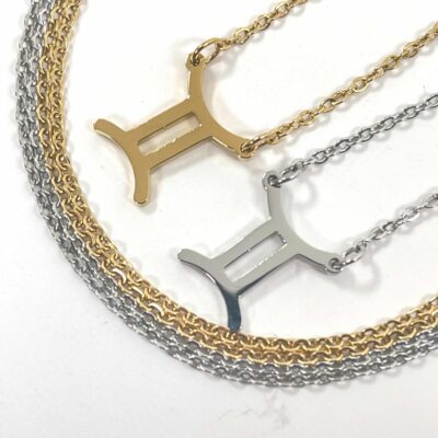 Gemini constellation necklaces from Fragrantly