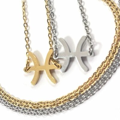 Pisces constellation necklace - Fragrantly