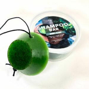 Green Magic met groene thee en brandnetel shampoo bar