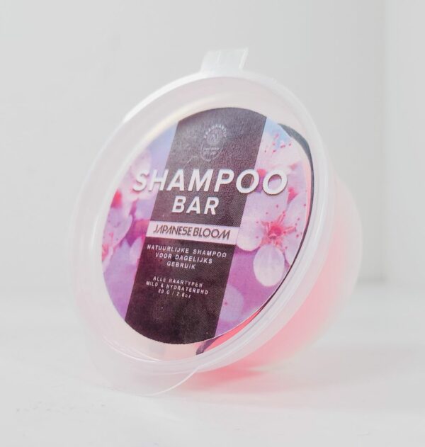 Japanese Bloom probeer formaat shampoo bar