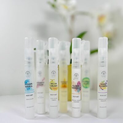 7 x Fragrantly body mist minis