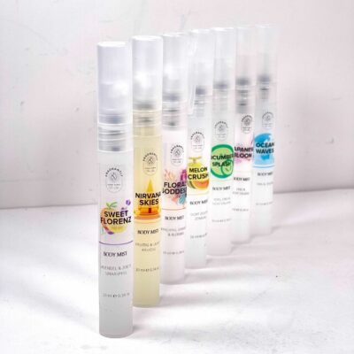 7 x body mist mini's Beach time - Fragrantly