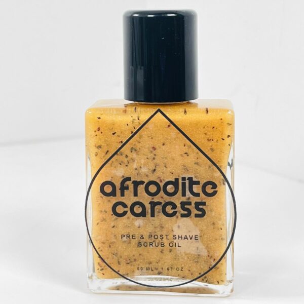 Afrodite Caress - Pre en Post Shave scrub olie