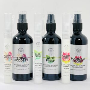Natuurlijke aluminium vrije deodorant spray - diverse geuren - Fragrantly