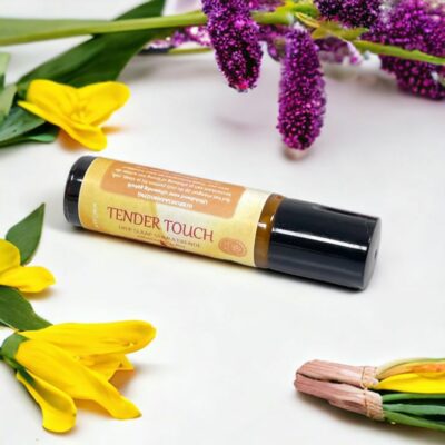 Magnesiumöl Roll-on - Tender Touch mit Ylang-Ylang Duftend mit