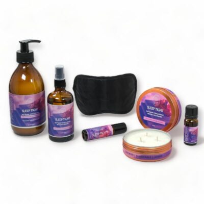 Overview Sleep Tight sleep set by Fragrantly