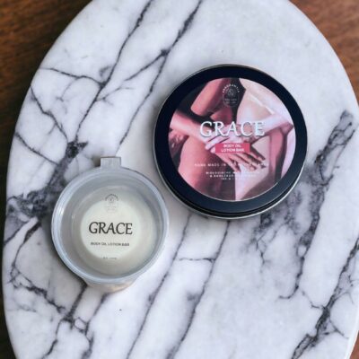 Grace body oil lotion bar