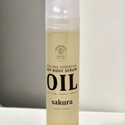 Sakura Trockenöl-Serum für den Körper - Gründlich