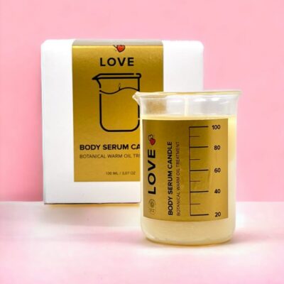 LOVE body serum candle valentine gift - Fragrantly