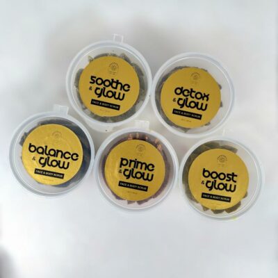 Sample sets of Glow scrubs - Fragrantly