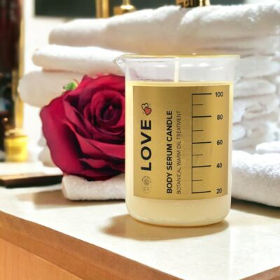 Valentine's Day gift idea - Body Serum candle - Fragrantly