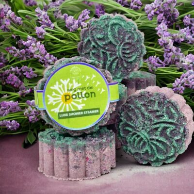 Weg pollen - hooikoorts shower steamers