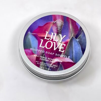 Whipped soap in blik - Lily Love