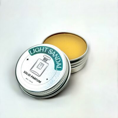 Light Sandal solid perfume in tin can - Fragrantly