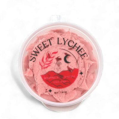 Sweet Lychee whipped soap soufflé