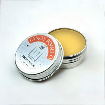 Tangy Pomelo solid perfume in tin can - Fragrantly