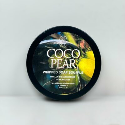 Coco Pear whipped soap soufflé- Fragrantly