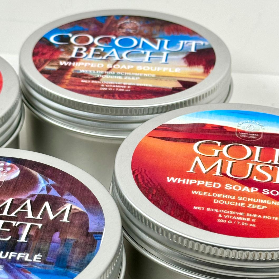 Fragrantly favorite whipped soaps