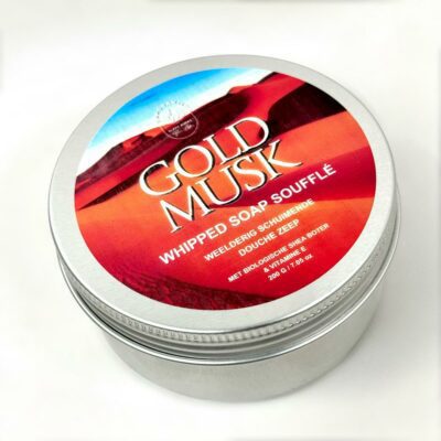 Gold Musk whipped soap 200 g