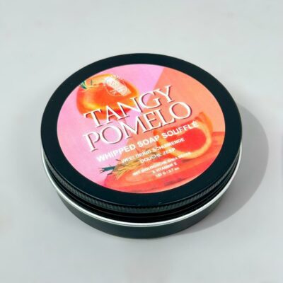 Tangy pomelo whipped soap