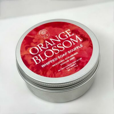 Whipped soap orange blossom