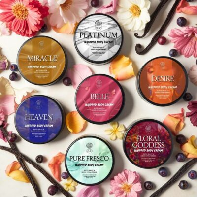 Designer geinspireerde bodycremes